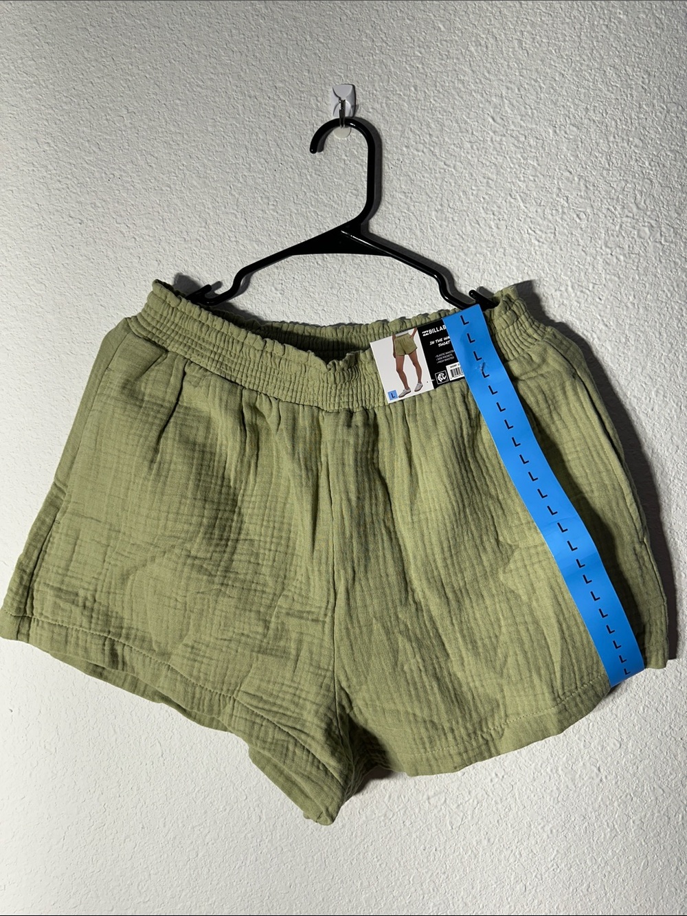 Billabong Olive Green High-Waist Women's Shorts